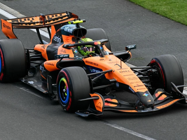 Norris finds pace to edge Hamilton | The Express Tribune