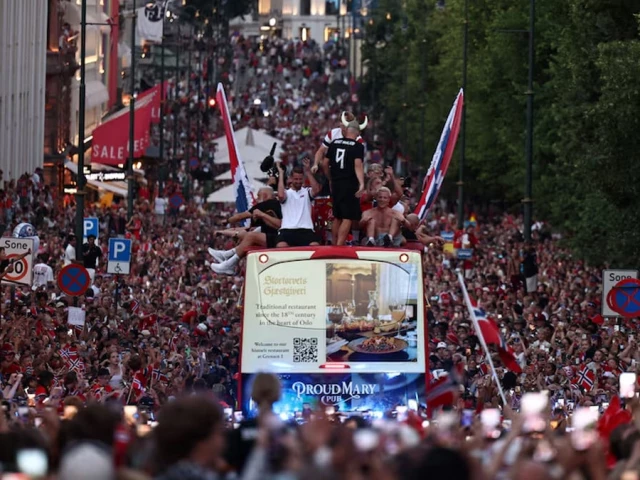 Norway team receives hero’s welcome  | The Express Tribune