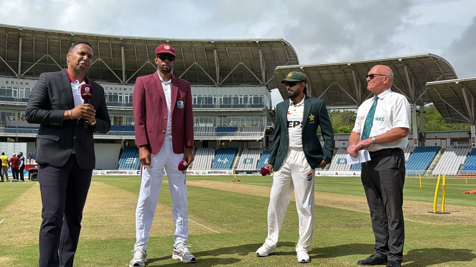 Pakvwi West Indies Bat First After Winning Toss In Maiden Test Against Pakistan