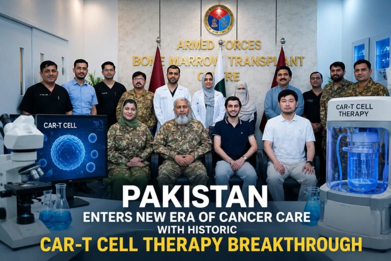 Pakistan enters new Era of Cancer Care with historic CAR-T Cell Therapy Breakthrough