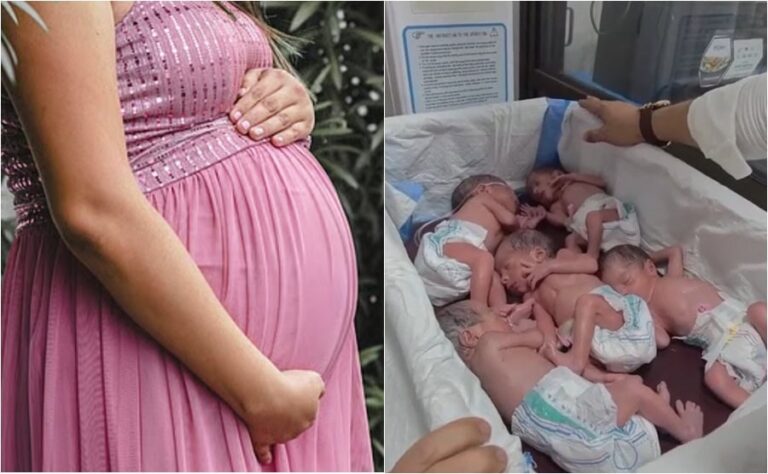 Pakistani Woman Gives Birth To 5 Babies At Once 3 Baby Girls And 2 Boys