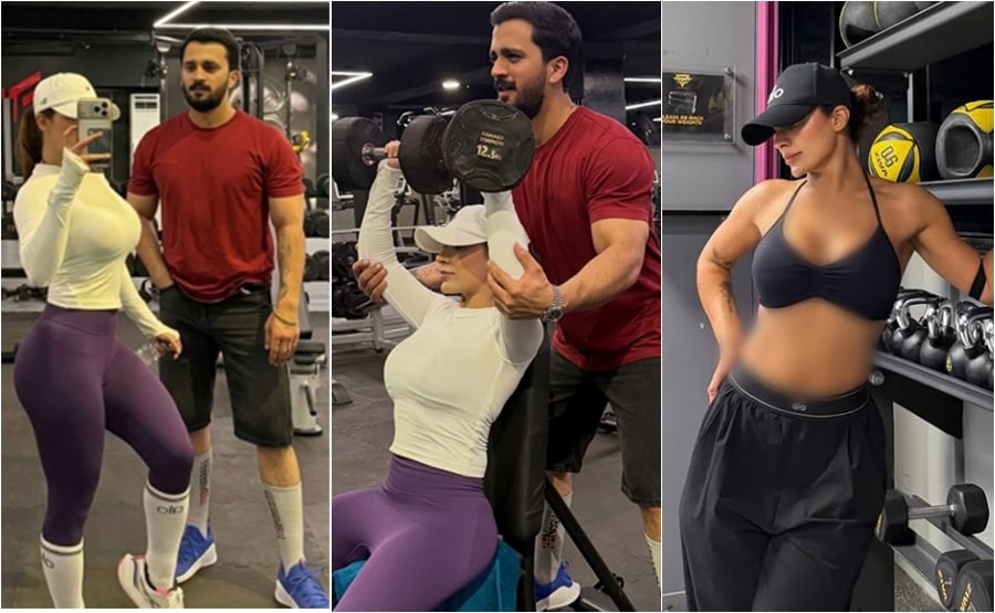 Rajab Butt Sweats It Out With Sadia Baloch In Bold Gym Session