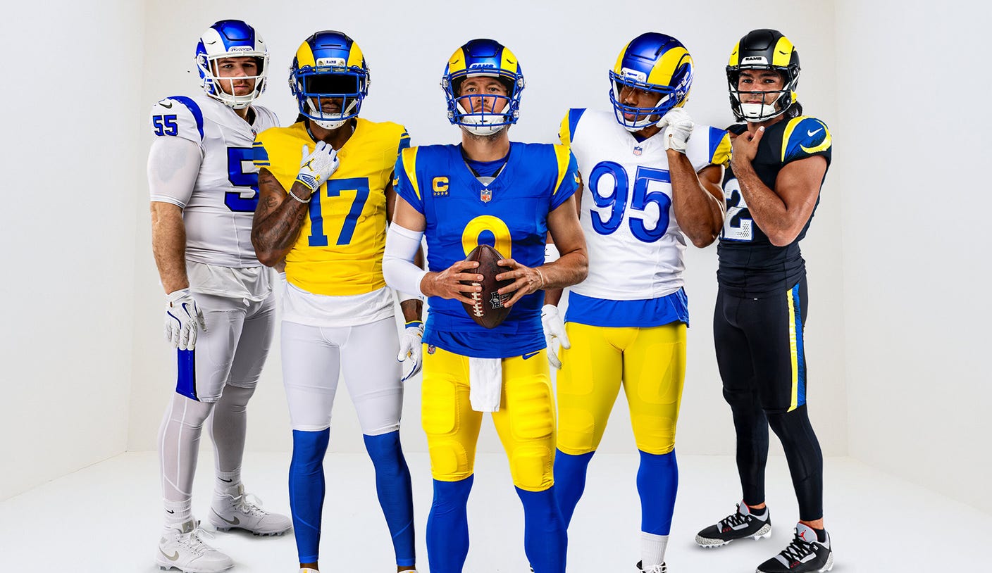 Rams Target Super Bowl Champs During Uniform Reveal. Is Aaron Donald's Return Next?