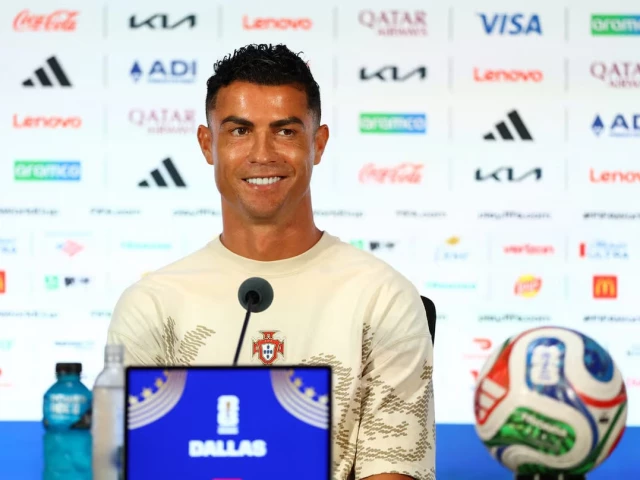 Relaxed Ronaldo admits time is up ahead of Spain clash | The Express Tribune