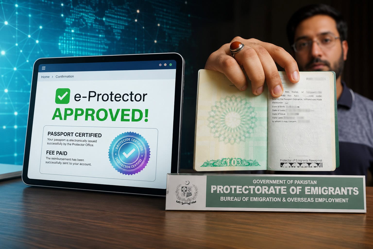 Relief For Overseas Job Seekers As Pakistan Rolls Out Online E Protector System