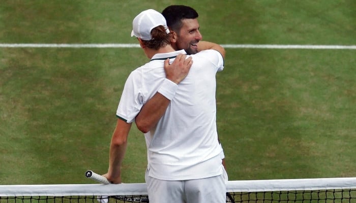Sinner crushes Djokovic to reach Wimbledon final