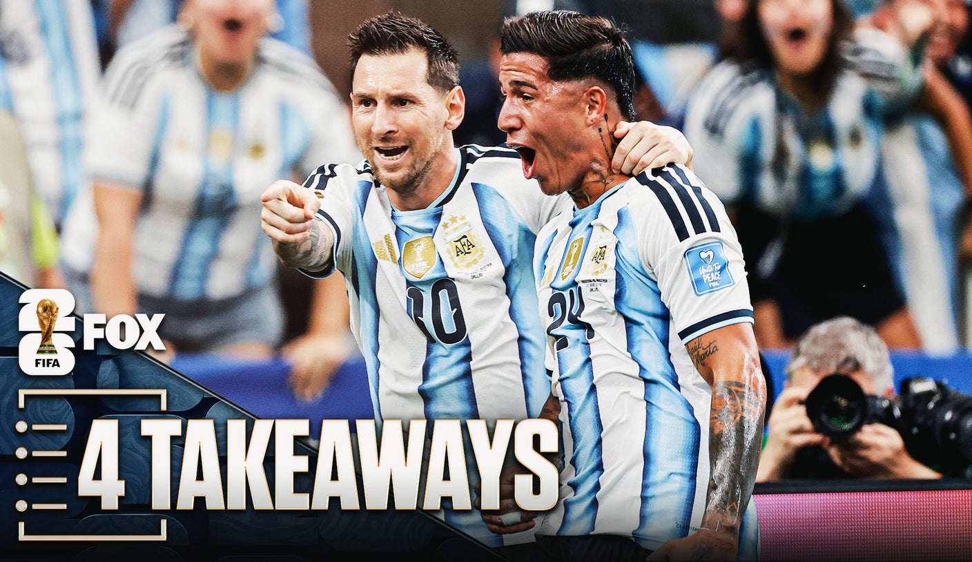 The Great Escape: 4 Takeaways From Argentina's Frantic Comeback Win vs. Egypt