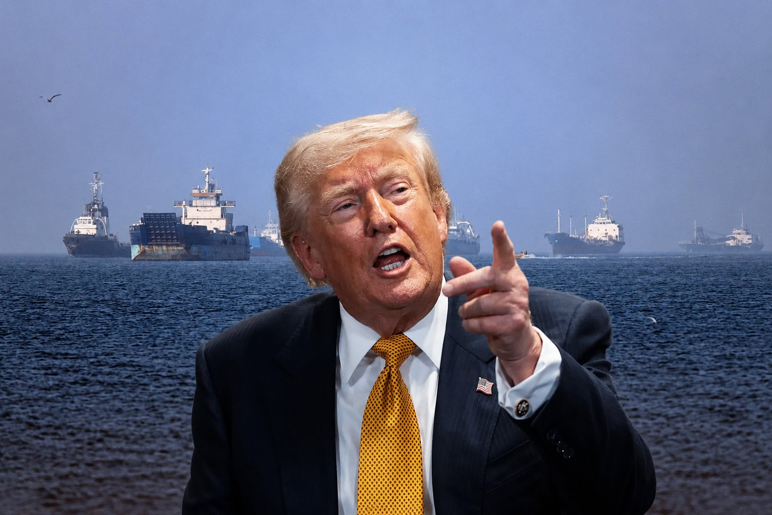 Trump claims US Takeover of Strait of Hormuz, announces 20% Cargo Fee