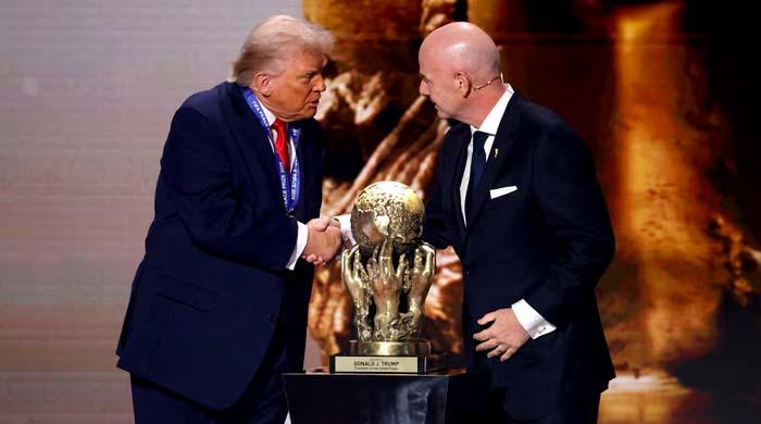 Trump thanks Fifa for suspending USA's Balogun's World Cup red card