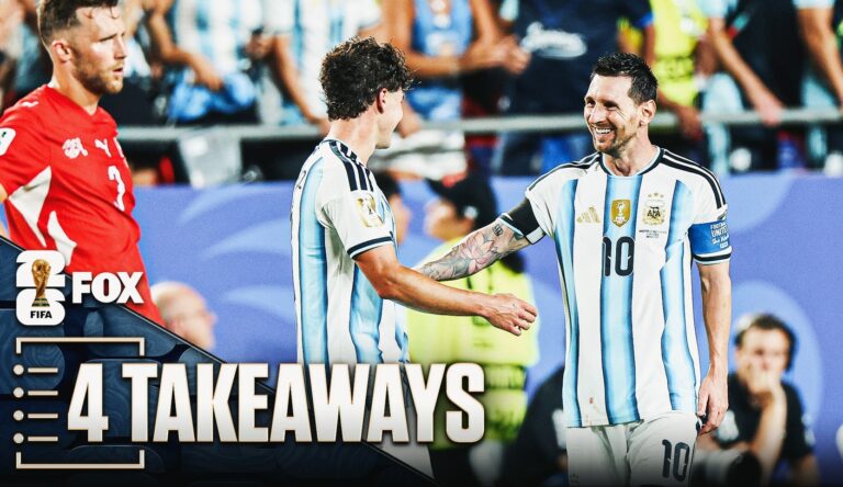 Ugly Wins Still Count: 4 Takeaways From Argentina's Latest Close Call vs. Switzerland