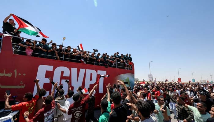 'You made us proud': Egypt gives heroes' welcome to World Cup team