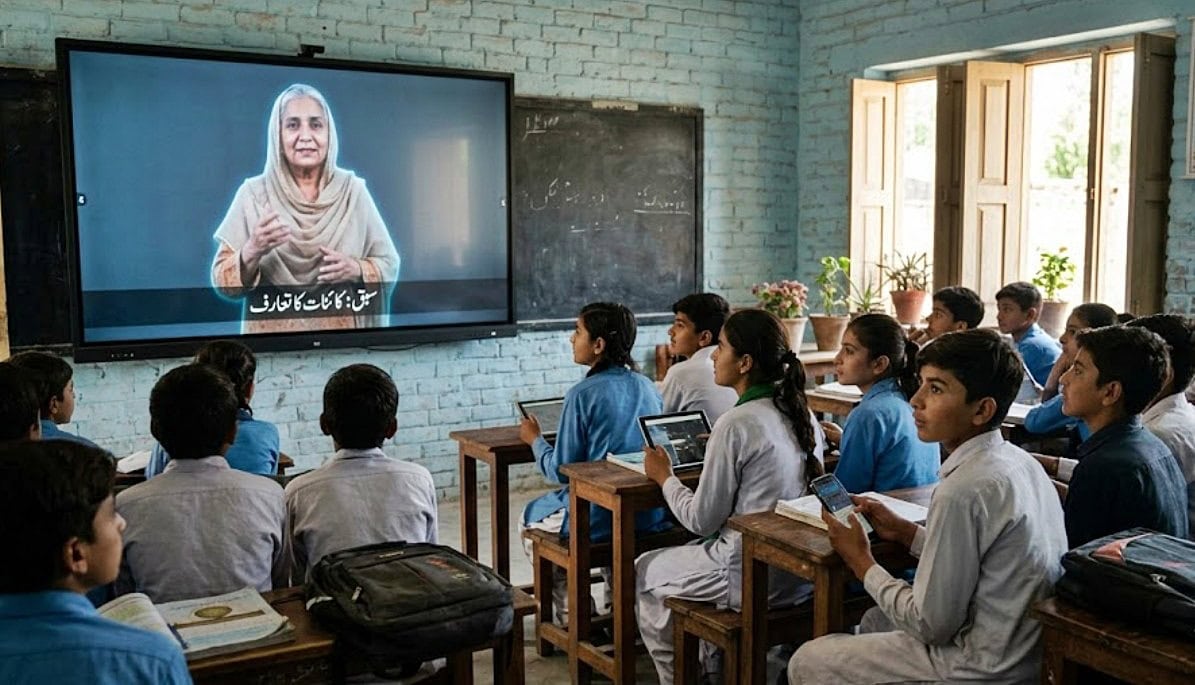 Ai Teachers Enter Pakistani Classroom Amid Digital Learning Revolution