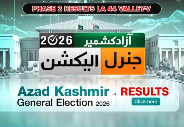 Azad Kashmir Elections Phase 2 Results 2026 La 44 Valley V