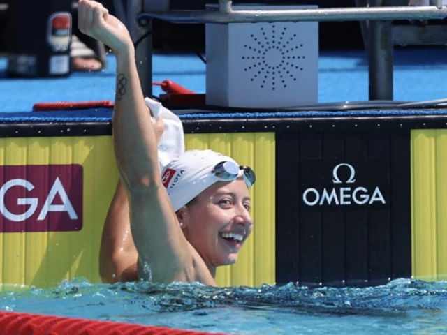 Douglass reclaims 50m freestyle world record | The Express Tribune
