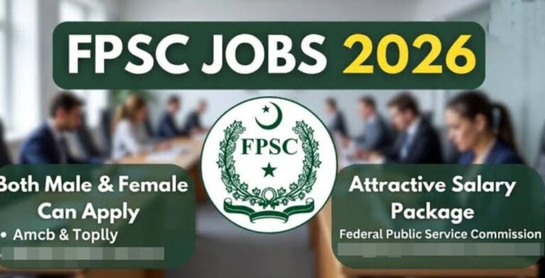 Fpsc New Jobs 2026 Check Eligibility Fee And Application Deadline