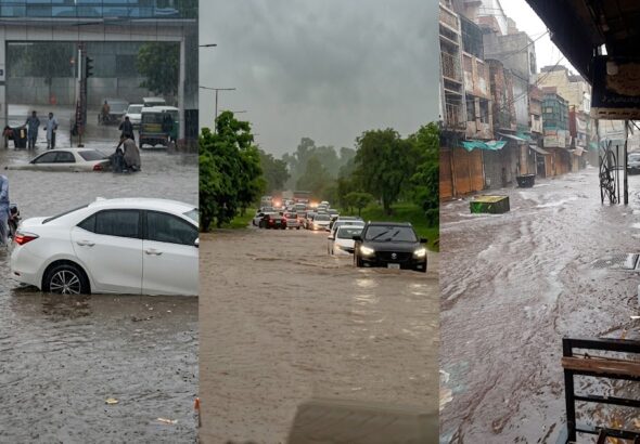 Islamabad Rawalpindi Rain Unleashes Havoc As Nullah Lai Rises Above 20 Feet