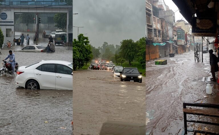 Islamabad Rawalpindi Rain Unleashes Havoc As Nullah Lai Rises Above 20 Feet