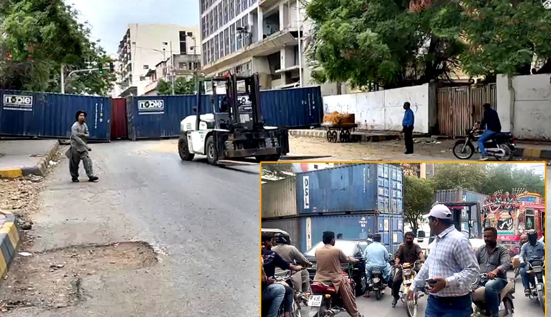 Karachi Traffic Update: Roads Closed Near Press Club amid PTI Protest