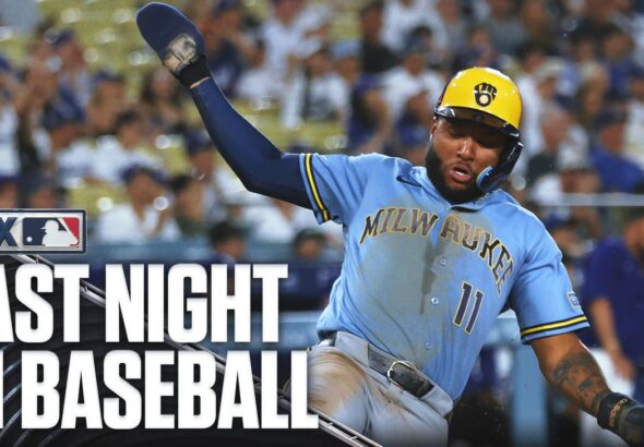 Last Night In Baseball: Díaz Blows It, Brewers Open Dodgers Series With W