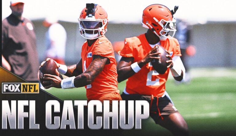 NFL Catchup: Browns, Falcons Name Preseason Starting QBs; Bears HC Bold Goals