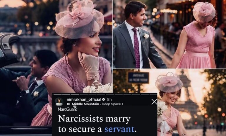 Narcissists Marry For Slaves Nimra Khan Bashes Zain Hamid Amid Divorce Rumours