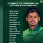 Pakistan Name 15 Member Squad For England Tour
