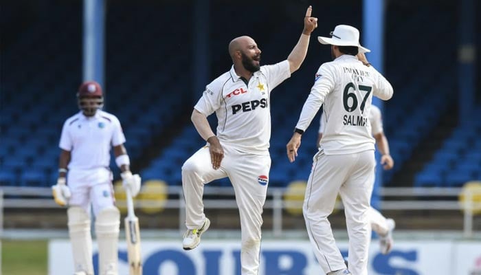 Pakistan need 75 runs to win second Test against West Indies