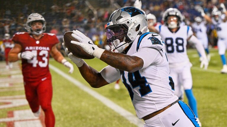 Panthers rally past Cardinals in Hall of Fame Game to open NFL preseason