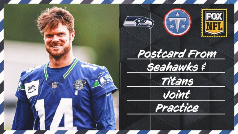 Sam Darnold Connects With JSN, But Titans Pack A Punch Of Their Own