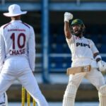 Shafique's ton takes Pakistan close to wiping out first-innings deficit against West Indies