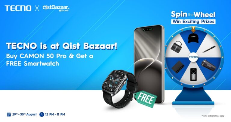 TECNO adds more value to Qist Bazaar Expo with Easy Instalments and Exclusive Gifts