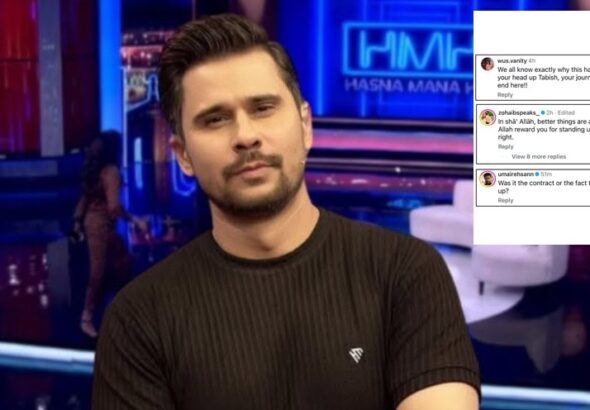 Truth Has A Price Celebrities Fans Rally Behind Tabish Hashmi After Hasna Mana Hai Exit