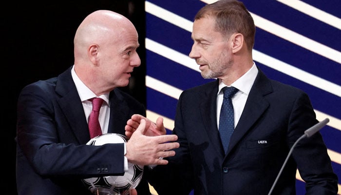 Uefa chief Ceferin: 'Underdog' leader taking fight to Fifa's Infantino