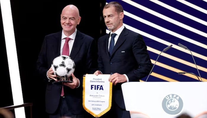 Uefa's Ceferin rules out running for Fifa presidency; Infantino makes pitch to poorer associations