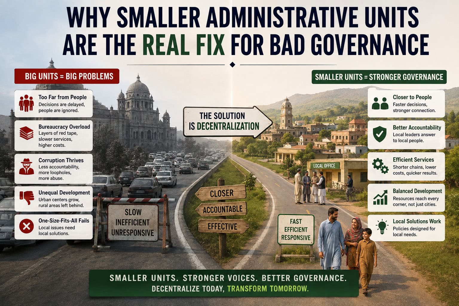 Why Smaller Administrative Units Are The Real Fix For Bad Governance
