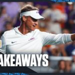 4 Takeaways From LSU's Absolute Throttling Of Clemson In Their Season Opener