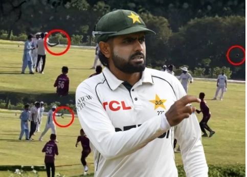 Babar Azam Throws Fans Phone Away During Selfie Rush
