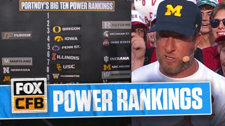Big Ten Power Rankings: Indiana On Top, Michigan Over Ohio State On Dave Portnoy's List