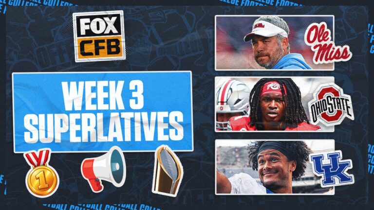 CFB Week 3 Superlatives: Ole Miss' Revenge, Jeremiah Smith's Record And CFP Impacts