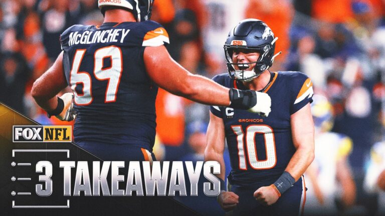 Denver Offense Comes Alive In Second Half: 3 Takeaways From Broncos Win Over Rams