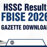 Fbise Class 11 Result 2026 Gazette Available Online Download Pdf