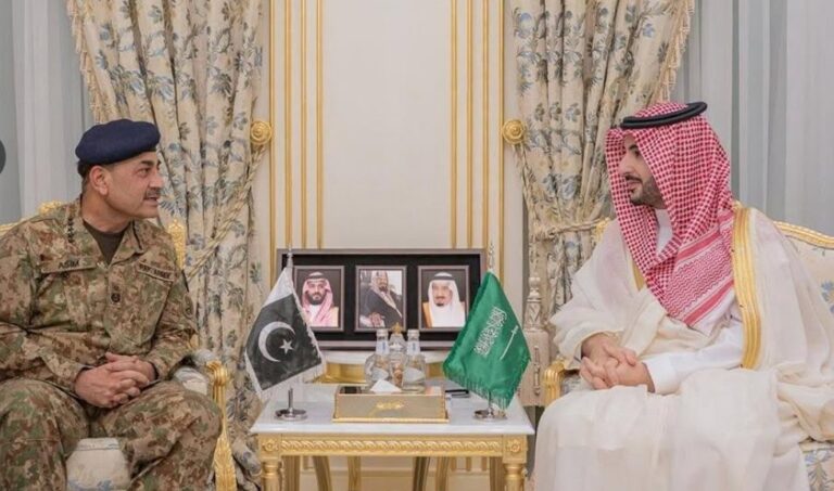 Field Marshal Asim Munir Saudi Defence Chief Khalid Bin Salman Discuss Joint Response To Houthi Threat