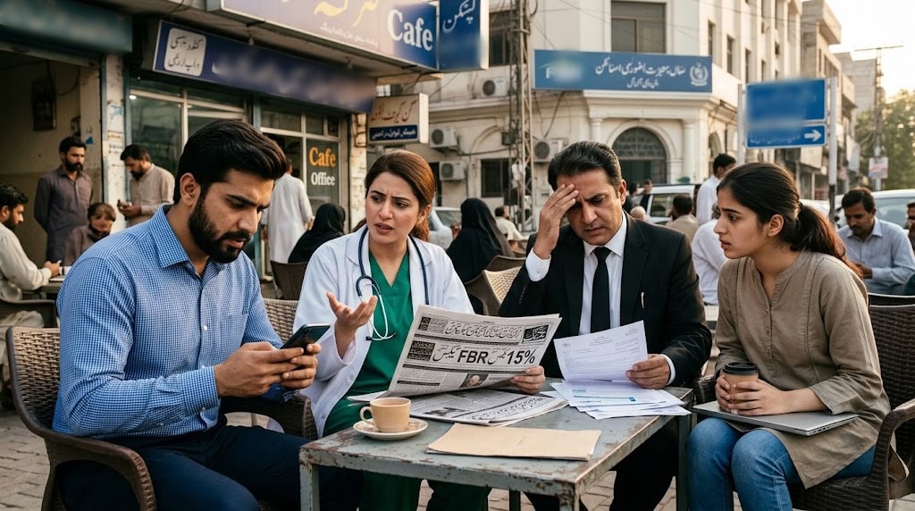 Freelancers Doctors Lawyers And It Professionals Face 15 Fbr Tax Shock