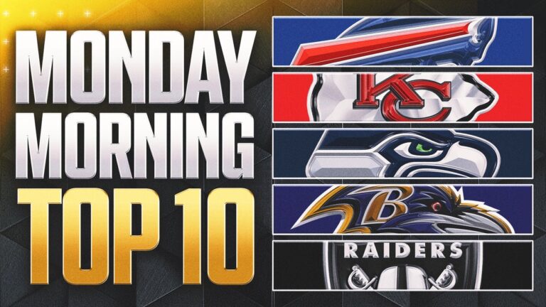 Monday Morning NFL Top 10 Rankings: Undefeated Teams Shoot Up The Rankings