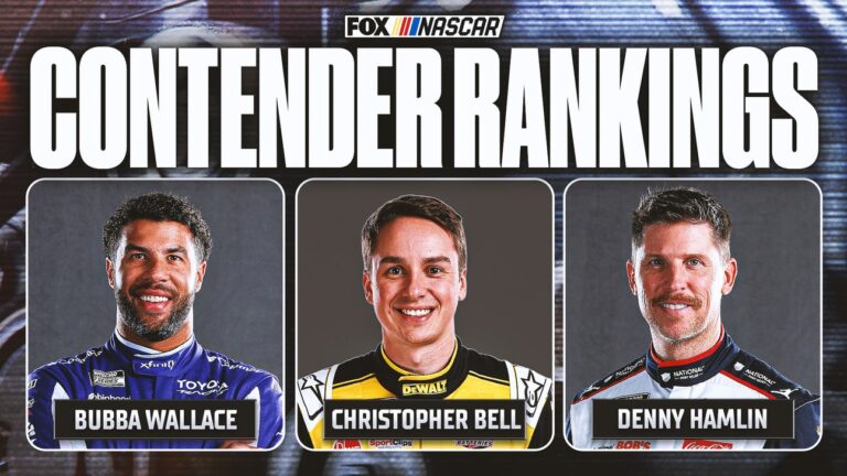 NASCAR Contender Rankings: Can Anyone Challenge Denny Hamlin, Christopher Bell?