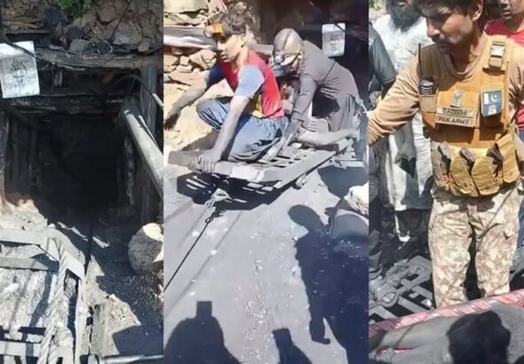 Pakistan Army leads Dramatic Rescue as 3 Pulled Alive from Peshawar Coal Mine
