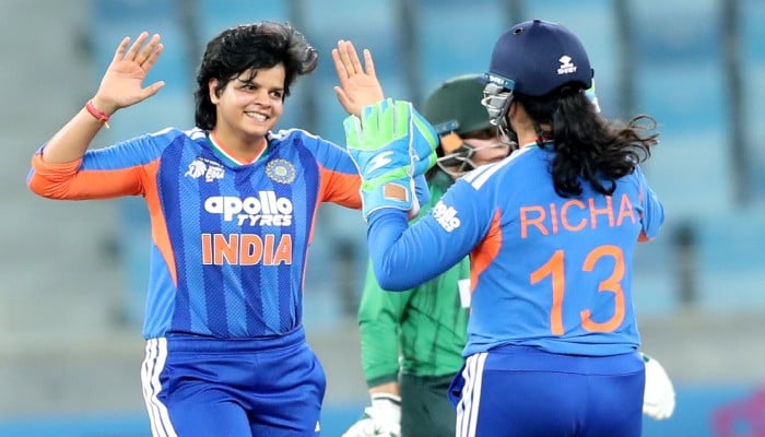 Pakistan bowled out for 55 against India in Women's T20 Asia Cup