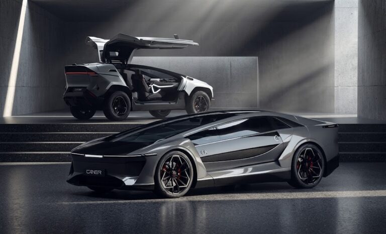 Saudi Arabia Unveils First Electric Car Ceer Exobot Ev With 670km Range