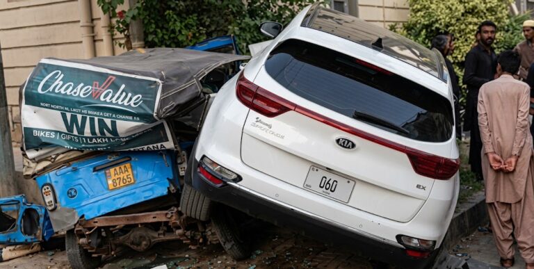 Speeding SUV crushes 9-Year-Old Girl on Karachi’s Tariq Road