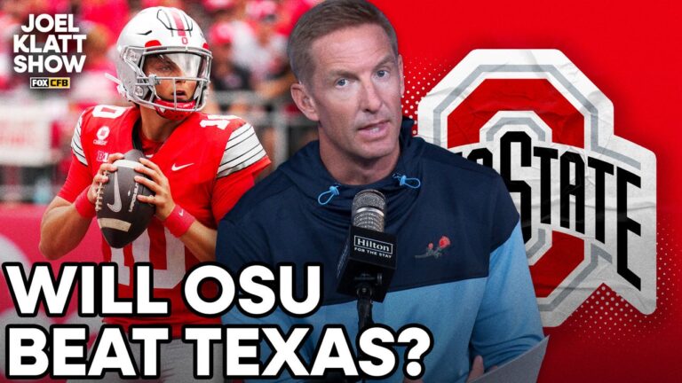 Walk Off In Ohio State, Texas? Alabama Stays Hot? Joel Klatt's Week 2 CFB Picks
